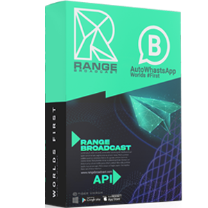 RANGE BROADCAST + WHATSAPP API 1 LICENCE 