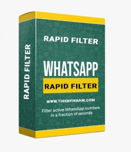 RAPID FILTER V.7 FILTER + BUSINESS WHATSAPP EXTRACTOR RE-BRAND WITH LICENCE MAKER